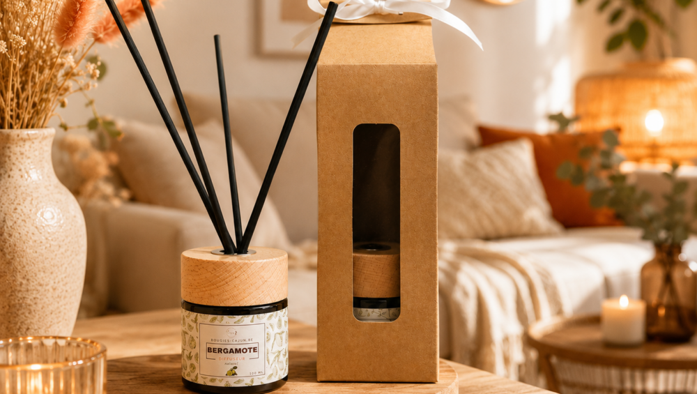Diffuseur à bâtonnets parfumé Cajun
