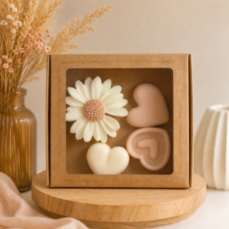 fondant parfumé fabriqué en Belgique avec de la cire naturelle de colza