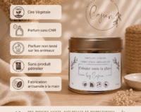 Bougies artisanales Cajun en cire végétale, Parfums d’intérieur Cajun, Bougies parfumées artisanales Cajun